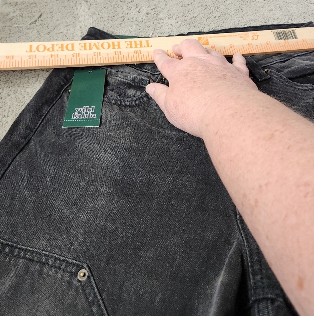 Wild Fable High-Rise Straight EasyRigid Black Wash Jeans Size 6/32" - Picture 16 of 16